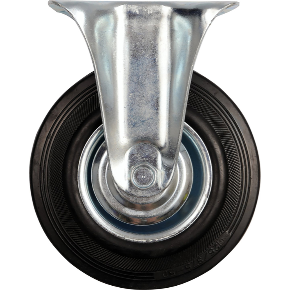 Roata fixa pentru carucior VOREL, cauciuc, D7.5 cm, negru