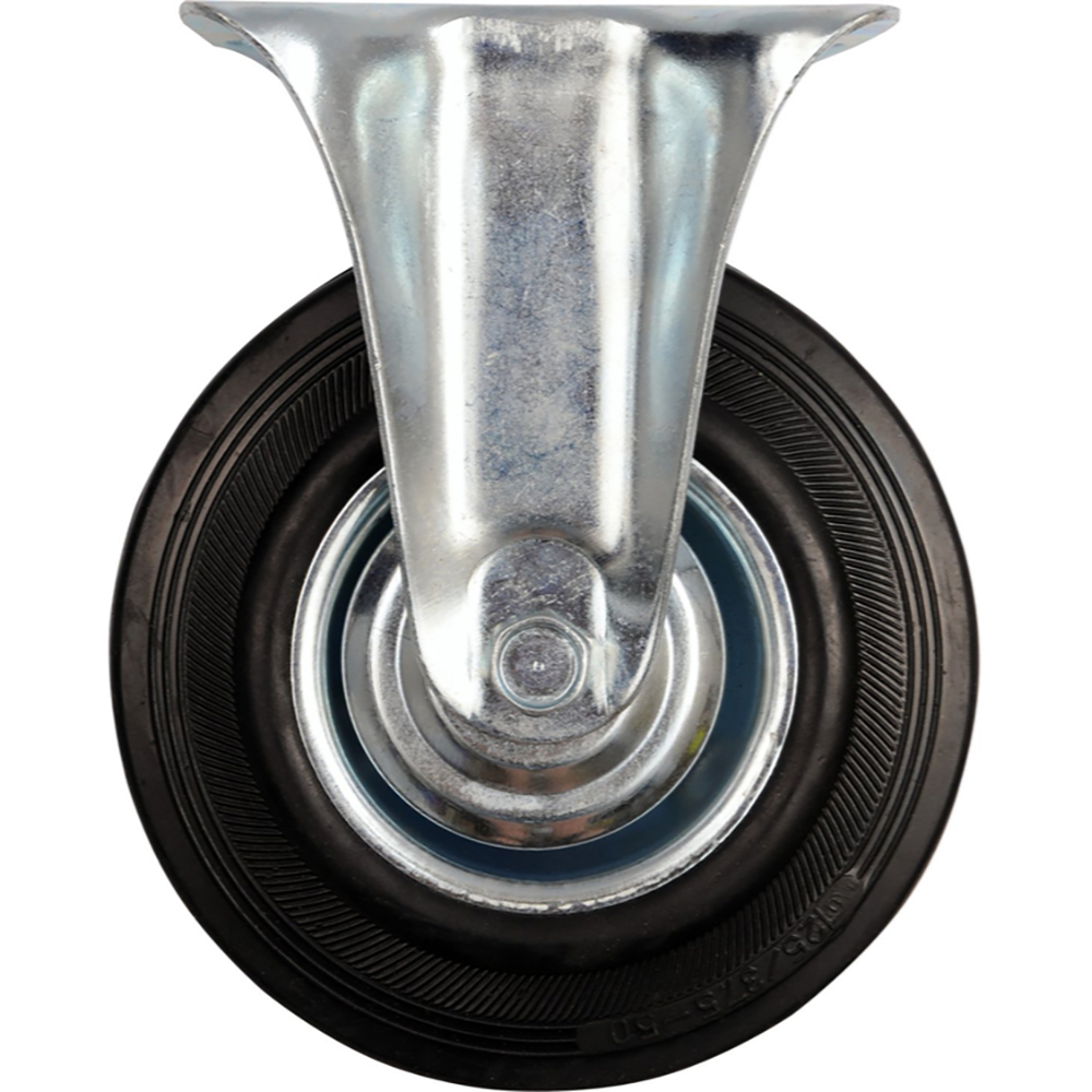 Roata fixa pentru carucior VOREL, cauciuc, D15.5 cm, negru