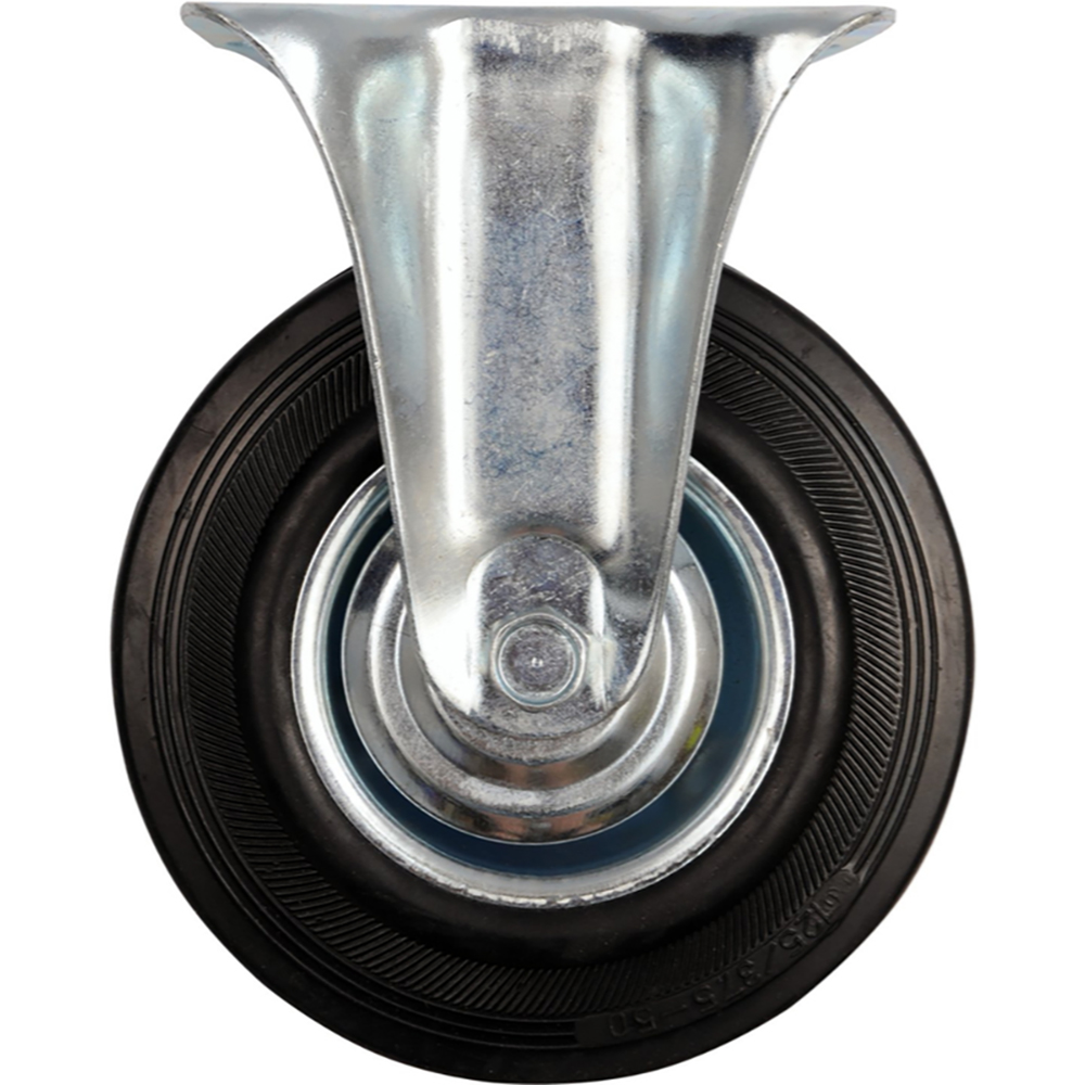 Roata fixa pentru carucior VOREL, cauciuc, D16 cm, negru