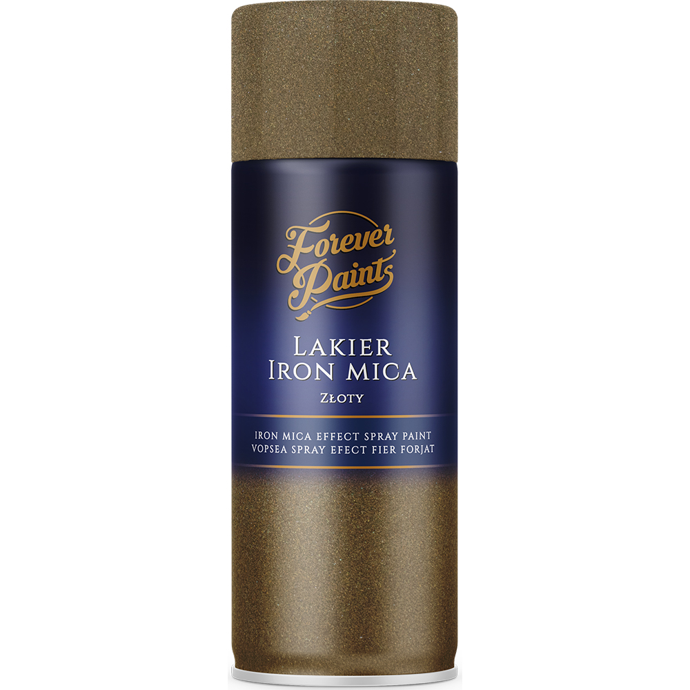 Spray vopsea Iron Mica Forever Paints, auriu, 400 ml