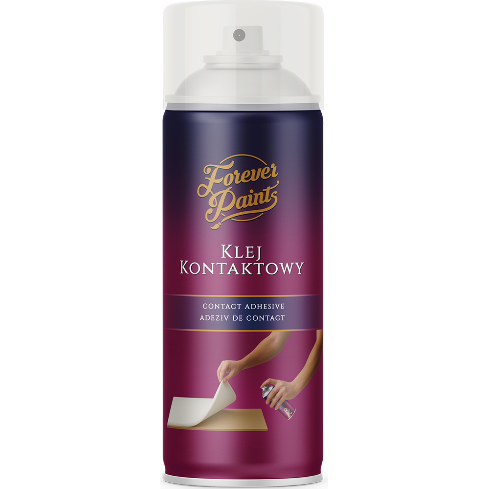 Spray adeziv de contact Forever Paints, 400 ml