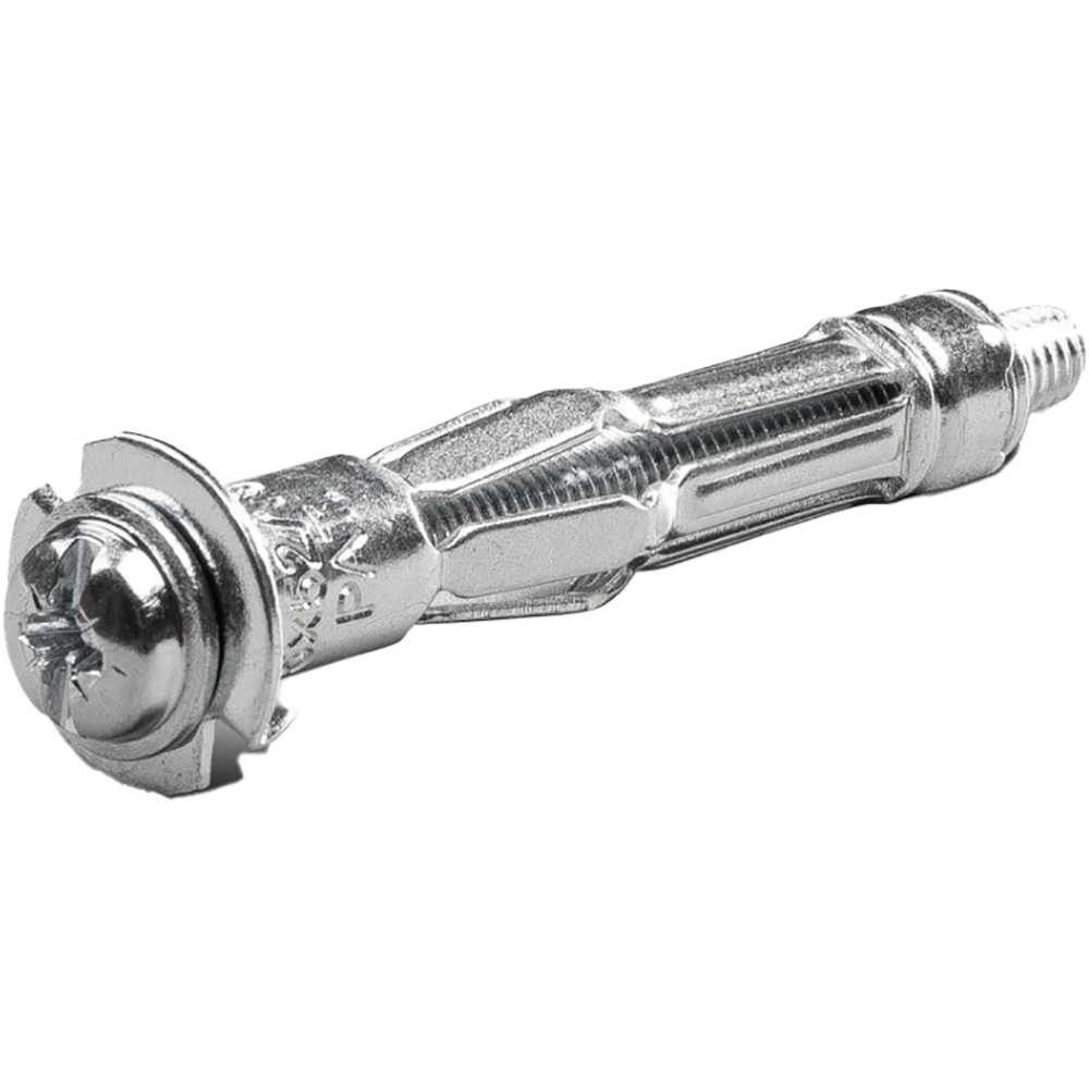 Ancora metalica galvanizata RAWLPLUG, surub metric, 4.0x32 mm, 6 buc