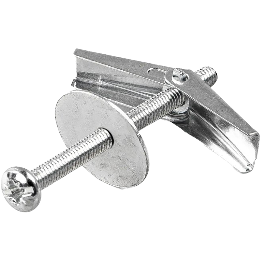 Diblu pereti gips-carton RAWLPLUG, surub metalic, 6x80 mm, 6 buc
