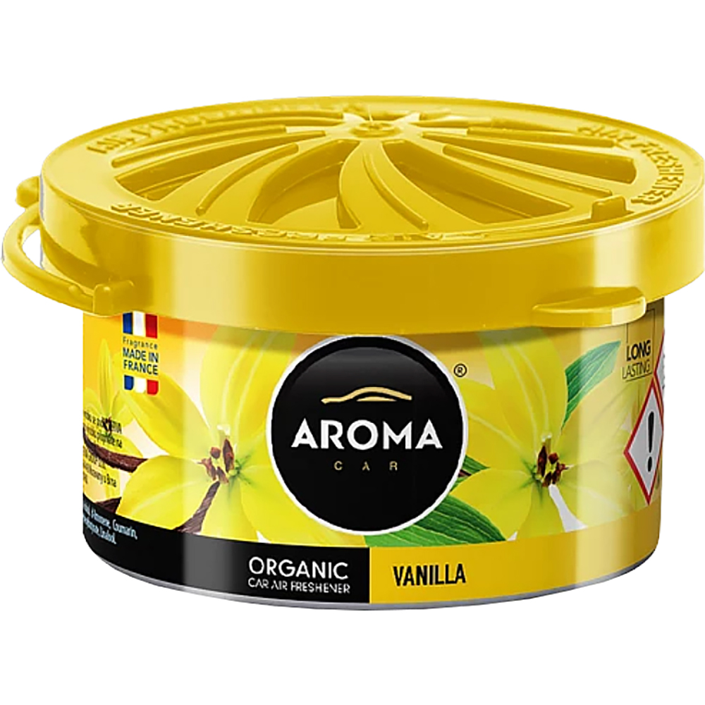 Odorizant auto AROMA Car Organic, Vanilla