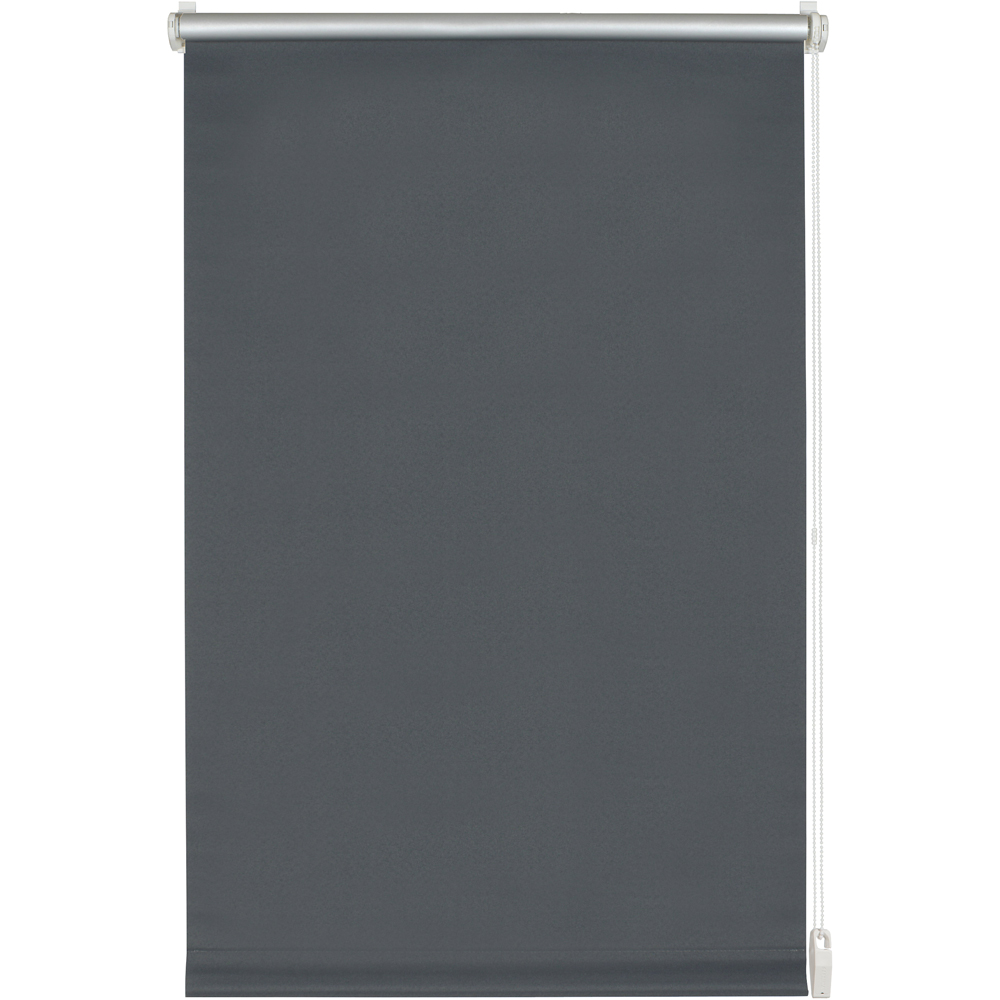 Rulou GARDINIA, opac, poliester, 75 x 150 cm, gri inchis