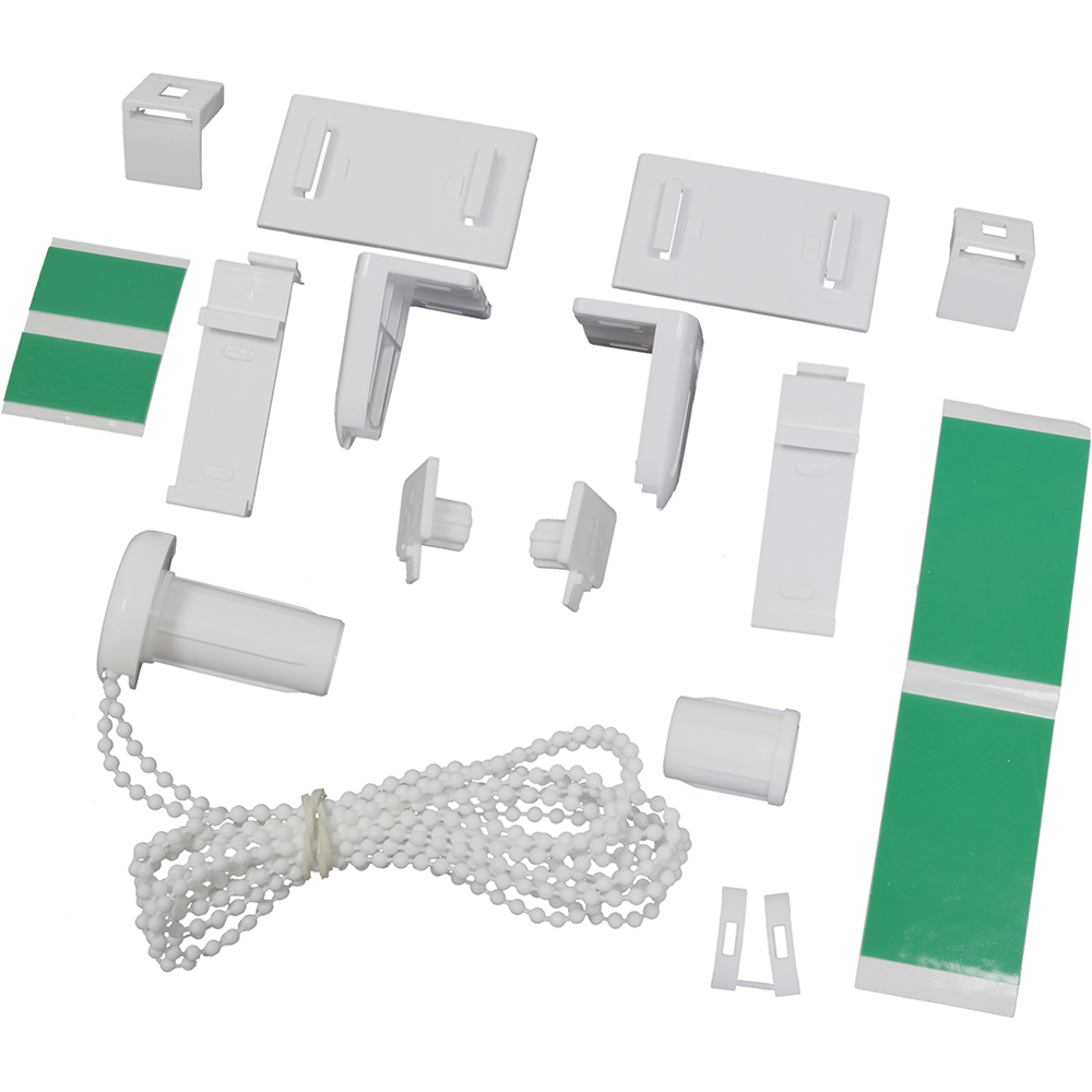 Set accesorii pentru mini rulou GARDINIA, alb