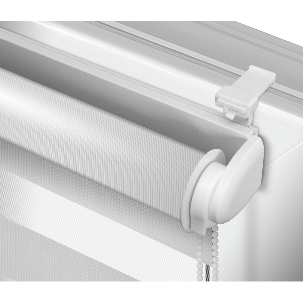 Rulou GARDINIA Smart D&N, semiopac, poliester, 64 x 140 cm, alb