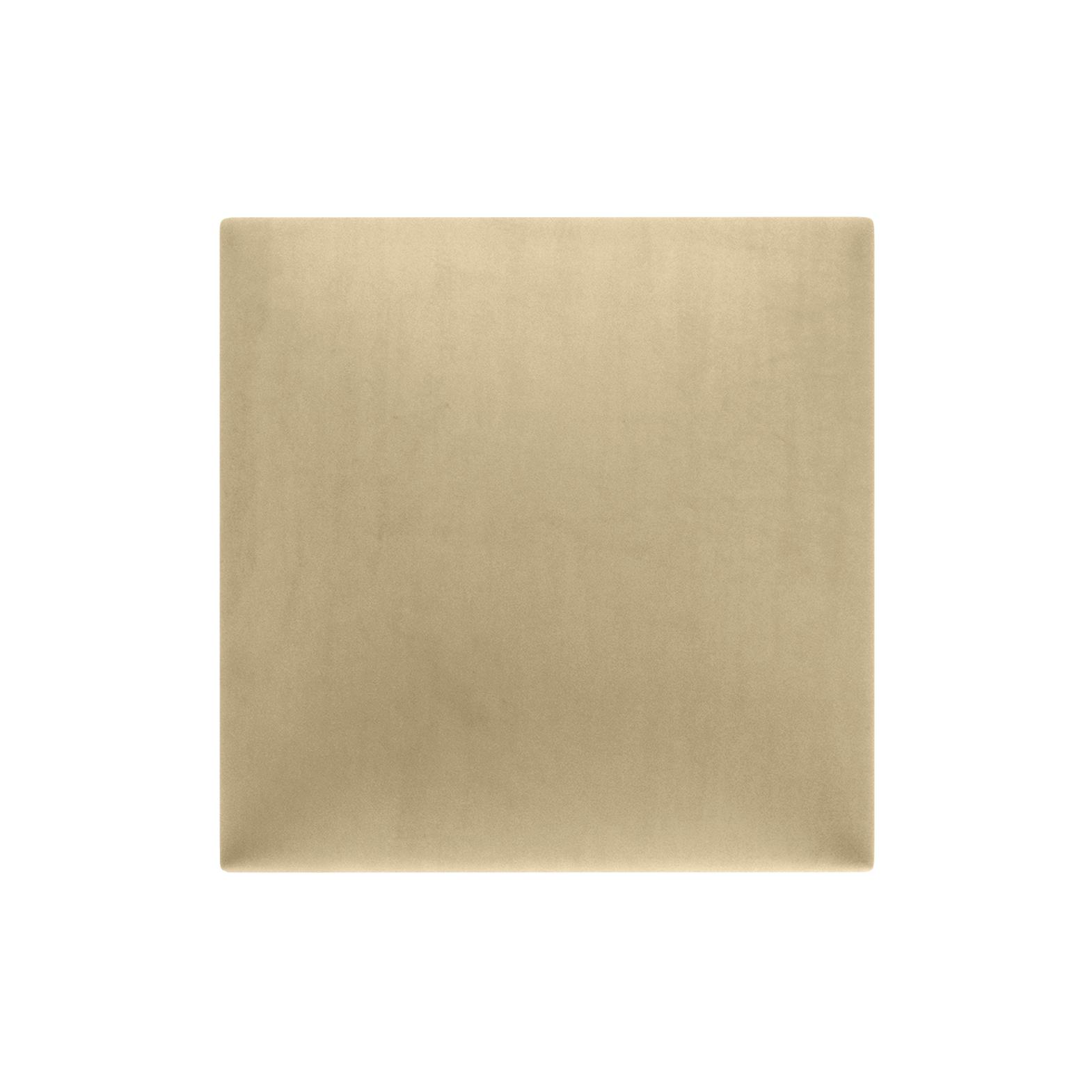 Panou tapitat, bej, patrat, 30 x 30 cm