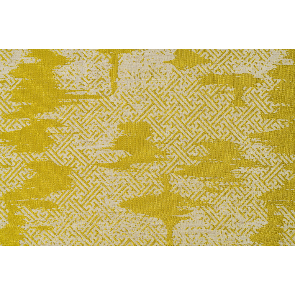 Draperie Mendola Tagus, inele, 140 x 260 cm, galben