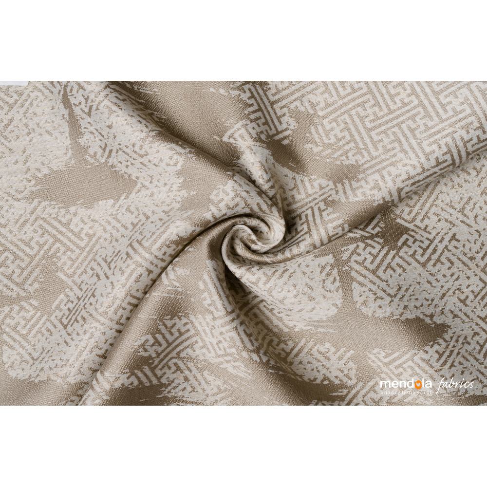 Draperie Mendola Tagus, inele, 140 x 260 cm, crem