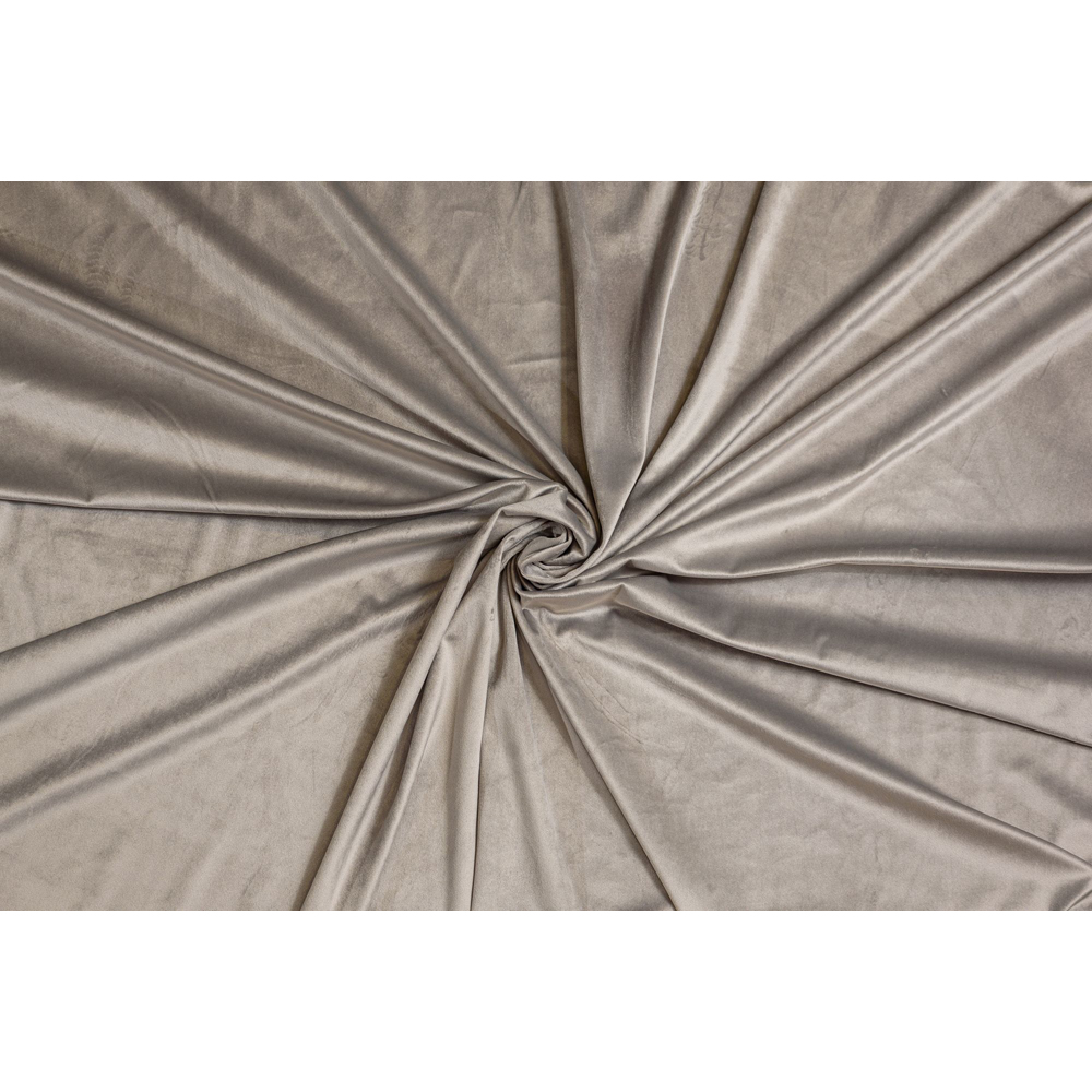 Draperie Oliva, inele, 140 x 260 cm, semiopac, gri deschis