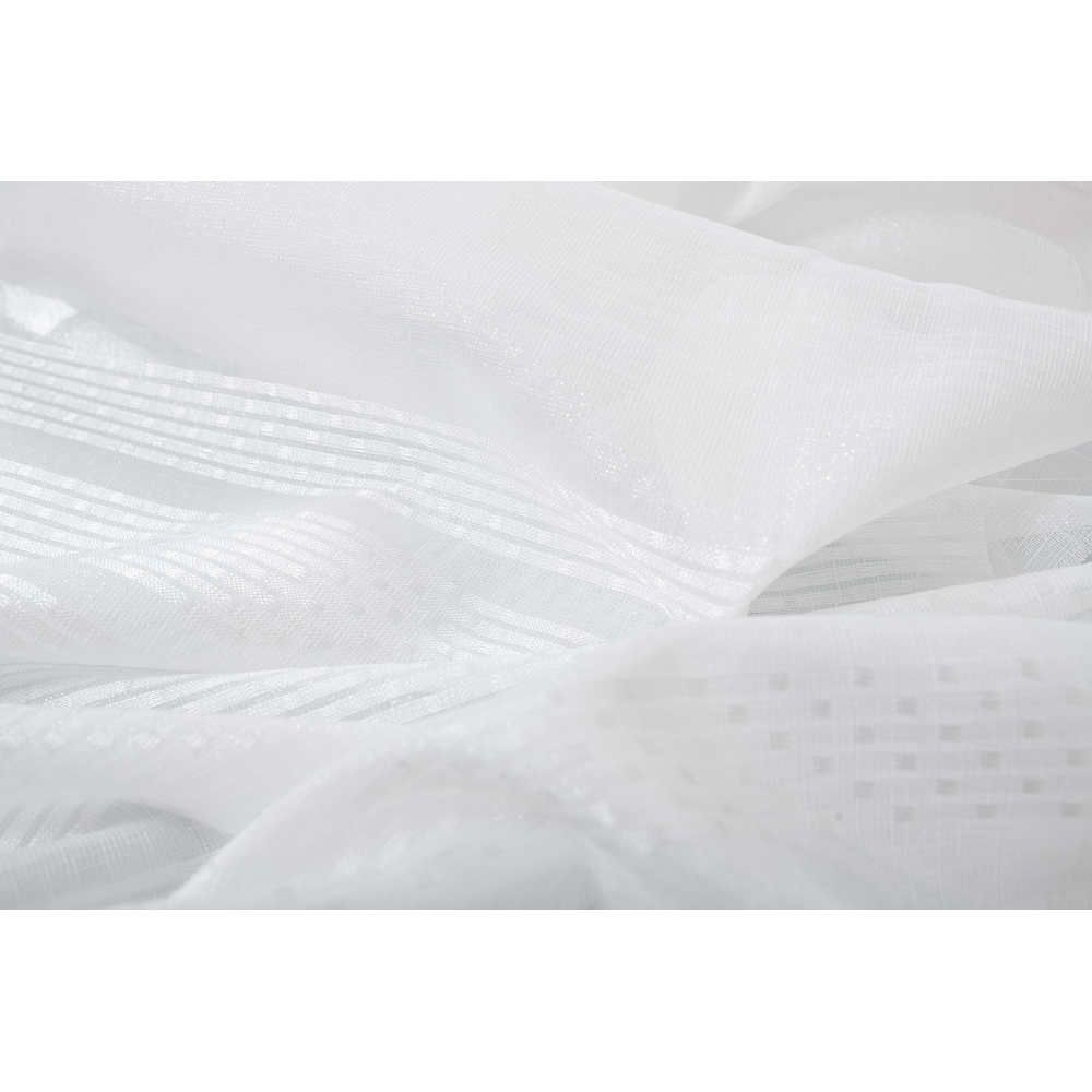 Perdea Austral, rejansa, 140 x 260 cm, crem
