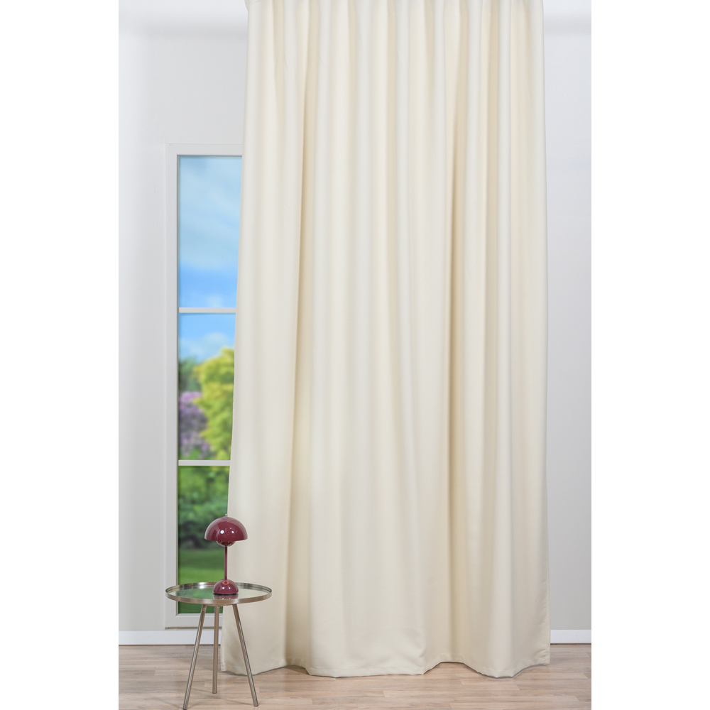 Draperie Sandro, rejansa, 140 x 260 cm, semiopac, crem