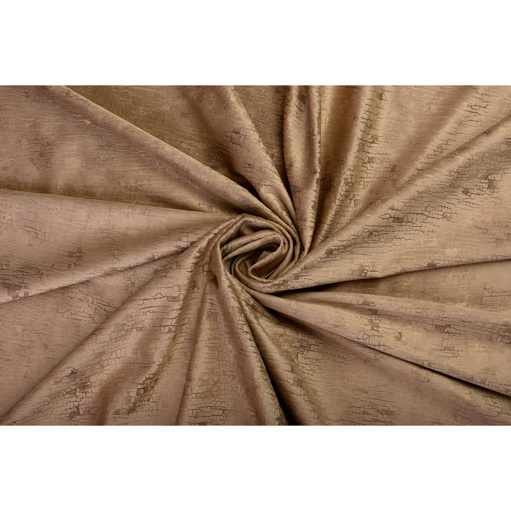 Draperie Bacio, inele, 140 x 260 cm, semiopac, crem