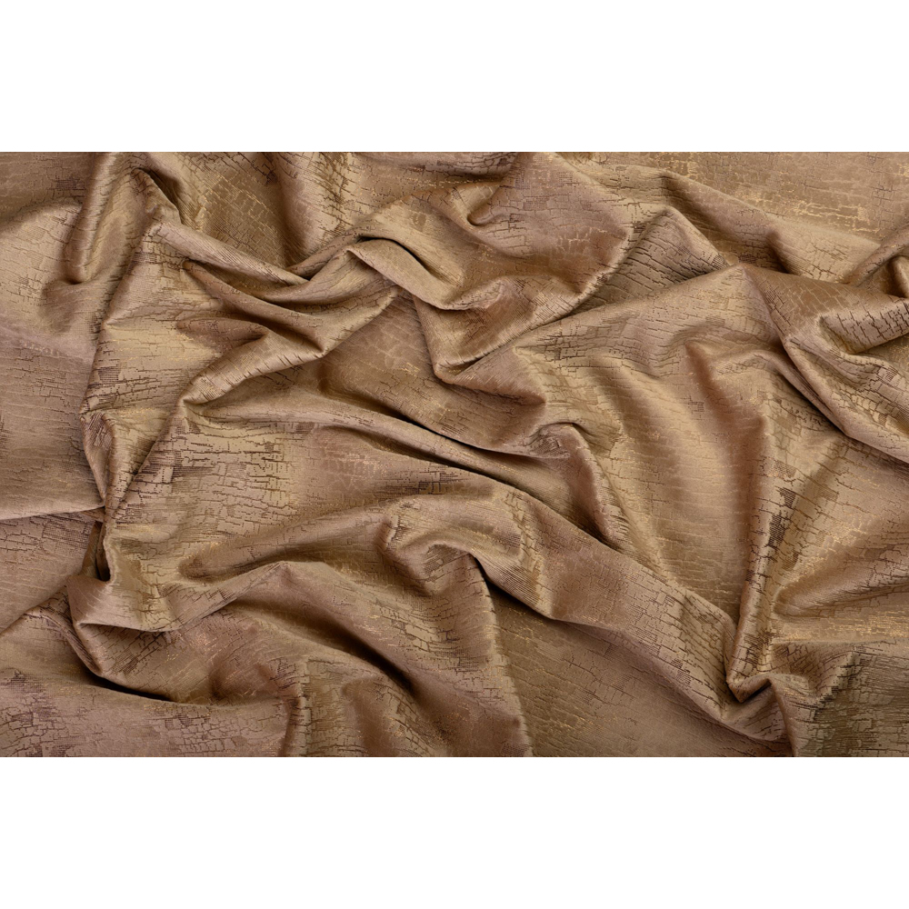 Draperie Bacio, inele, 140 x 260 cm, semiopac, crem