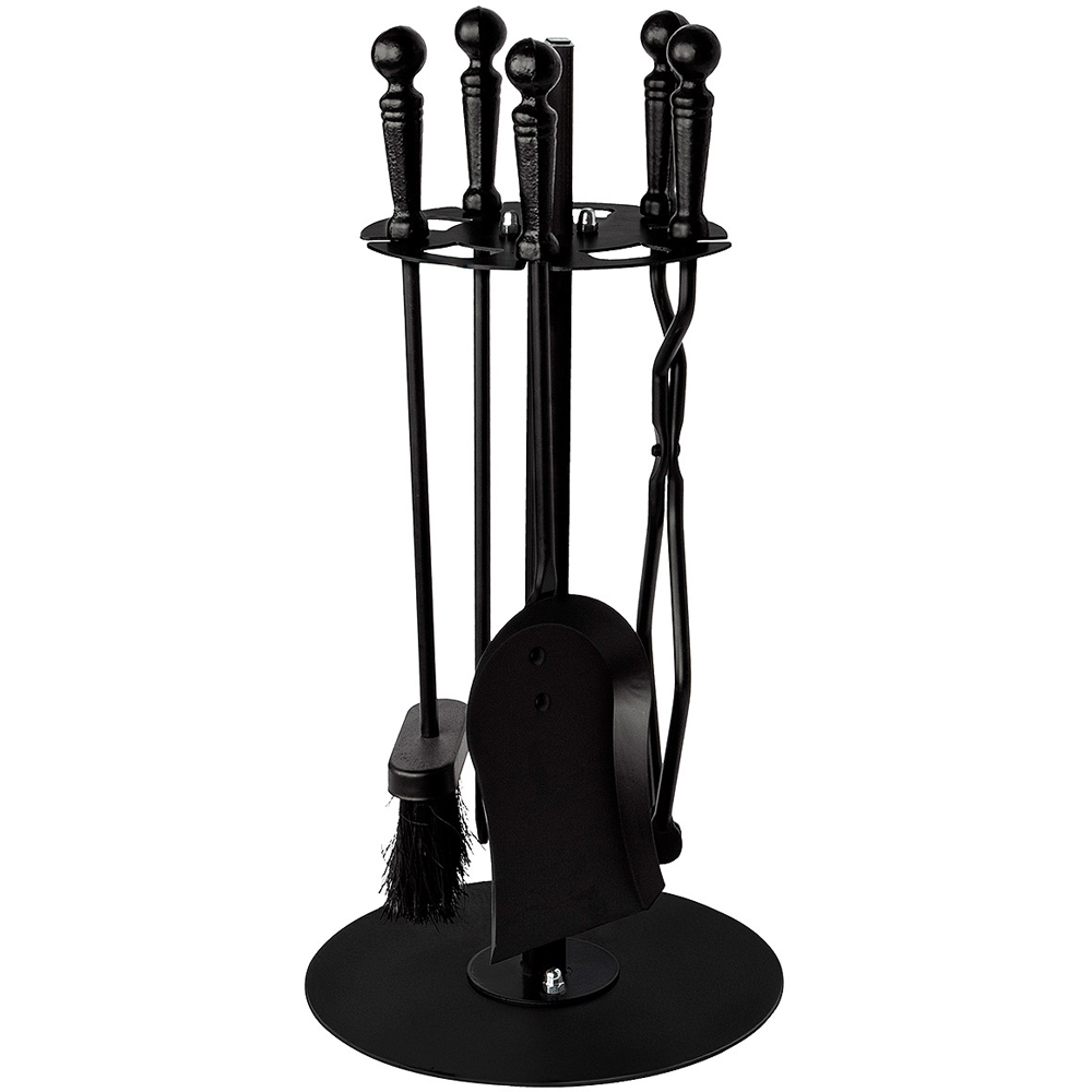 Set vatrai curatare seminee ART FLAME Pokra, 50 x 25 x 25 cm, metal, 4 accesorii