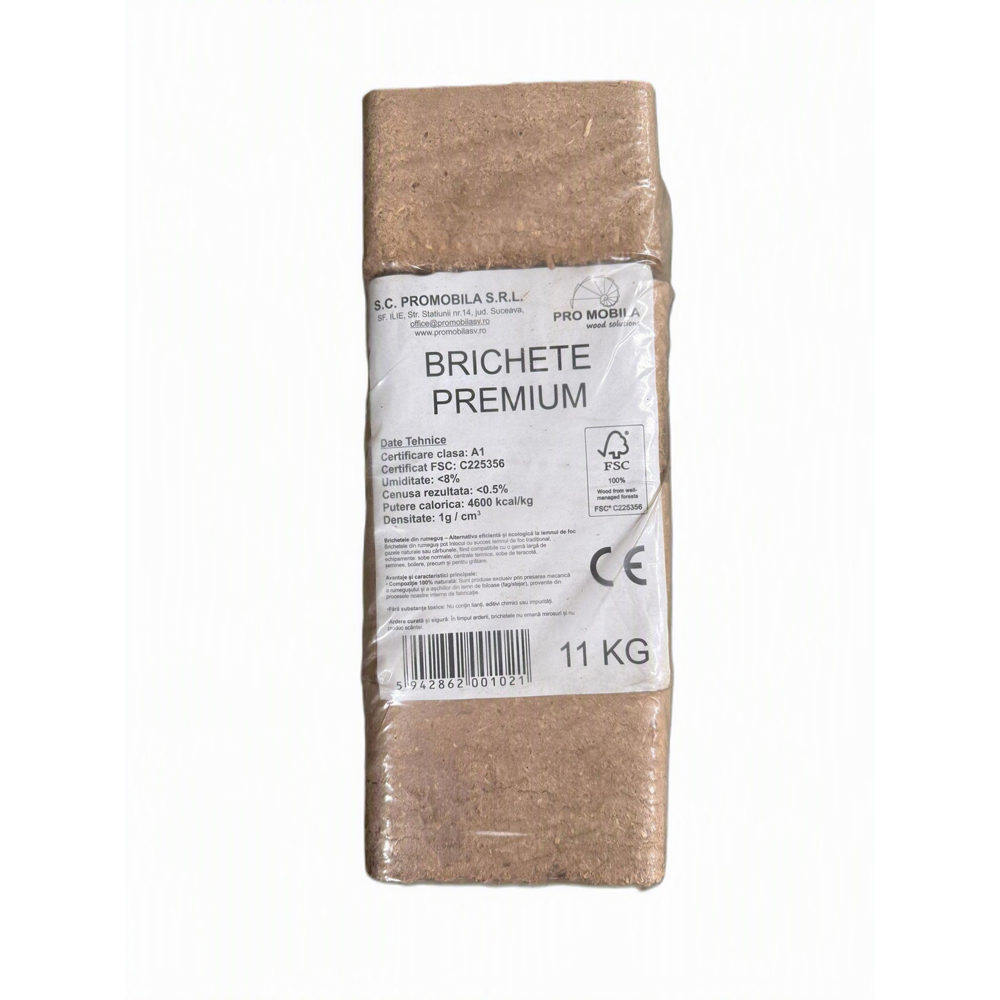 Brichete premium tip RUF Pro Mobila, 11 kg