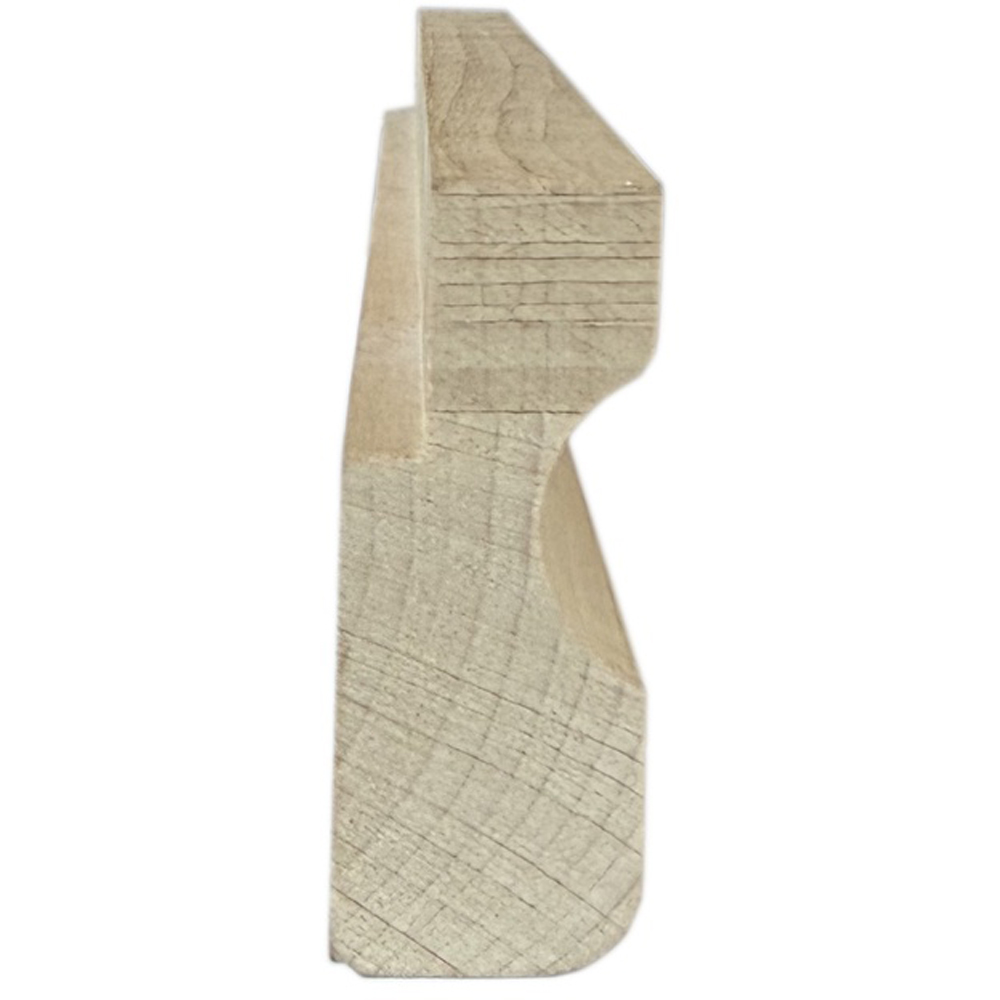 Plinta dreapta PRO MOBILA, lemn de fag, 200 x 5 x 1.8 cm