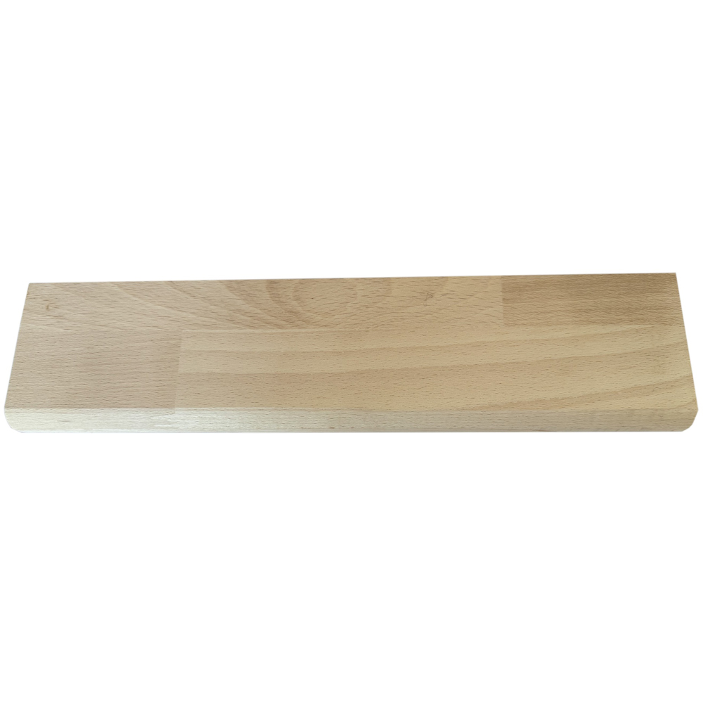 Plinta dreapta PRO MOBILA, lemn de fag, 200 x 8 x 1.8 cm
