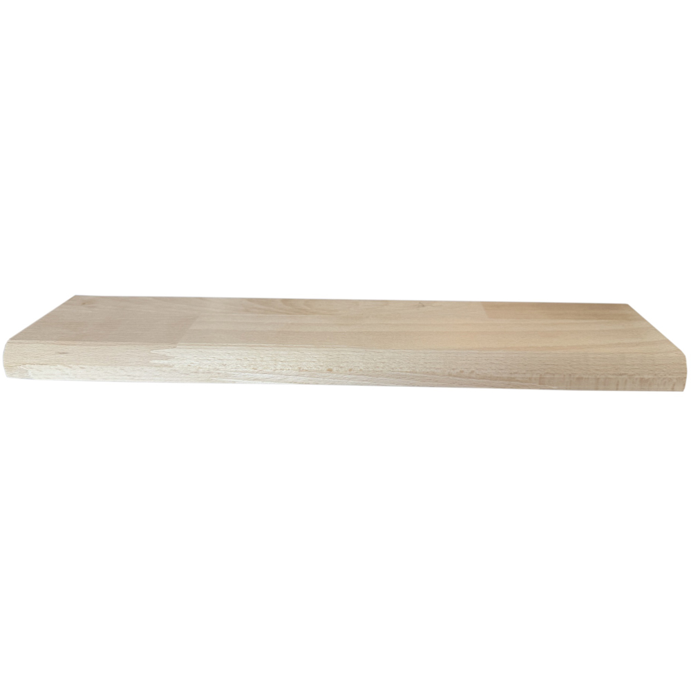 Plinta dreapta PRO MOBILA, lemn de fag, 200 x 8 x 1.8 cm