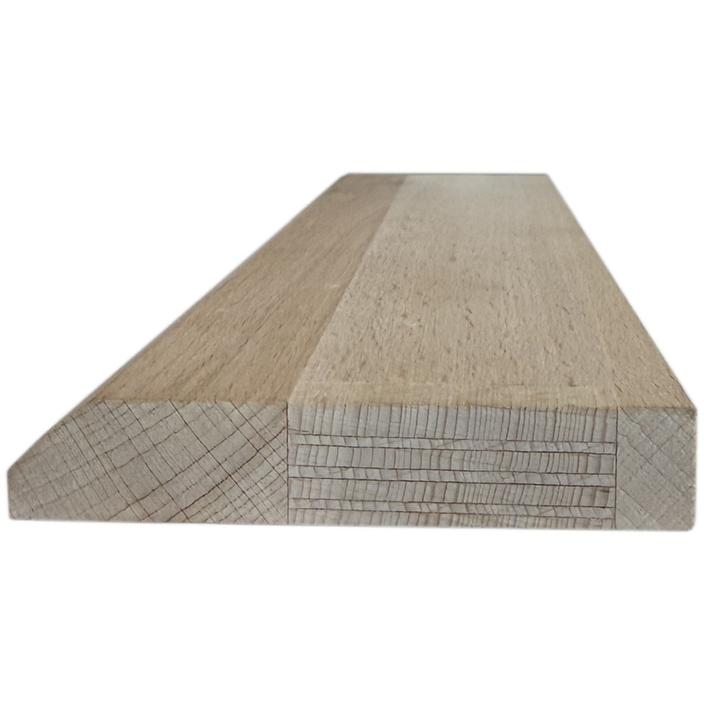 Plinta unghiulara PRO MOBILA, lemn de fag, 200 x 8 x 1.8 cm