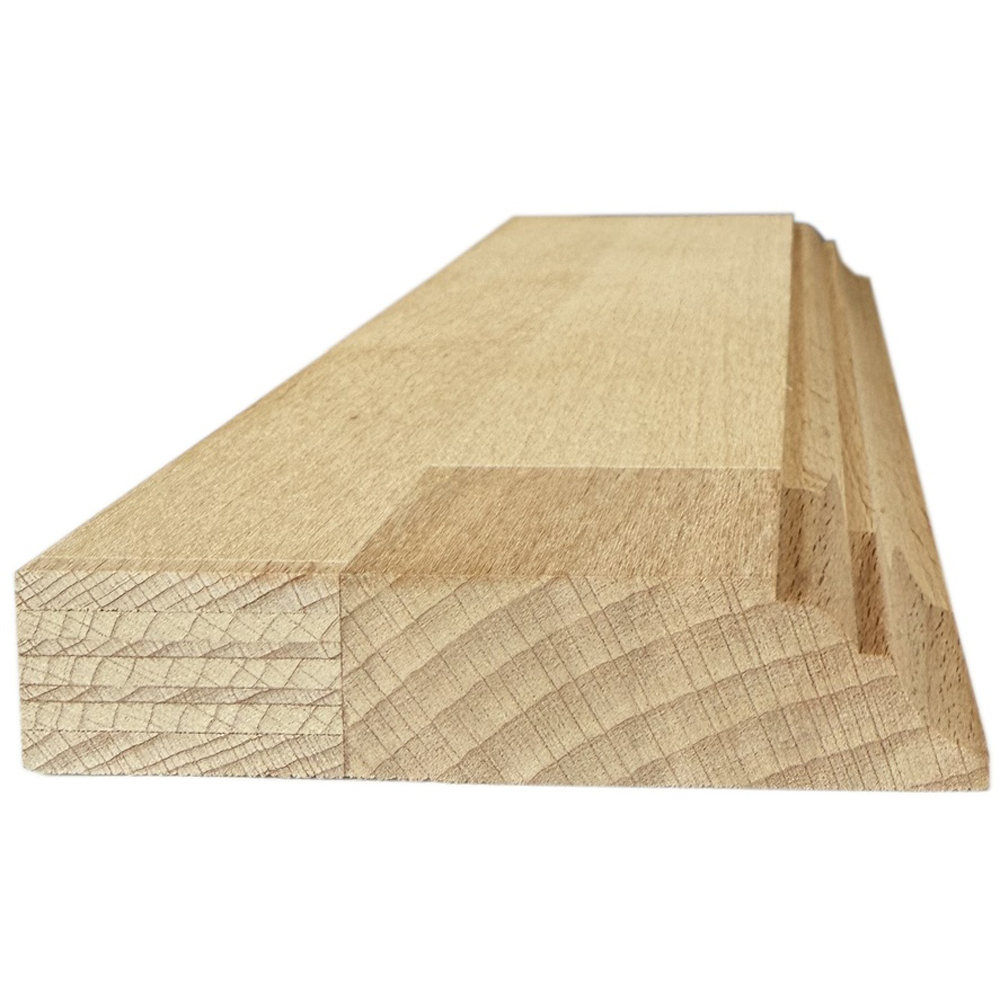 Plinta profilata PRO MOBILA, lemn de fag, 200 x 8 x 1.8 cm