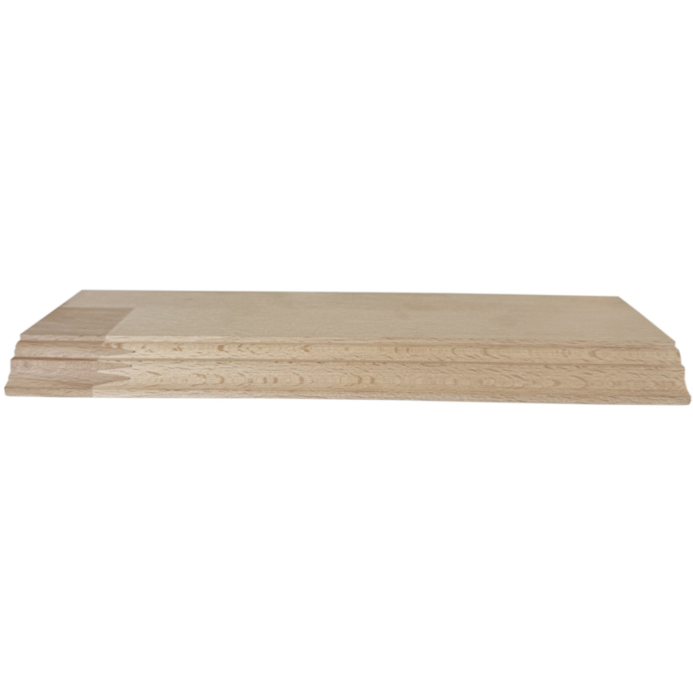 Plinta profilata PRO MOBILA, lemn de fag, 200 x 8 x 1.8 cm