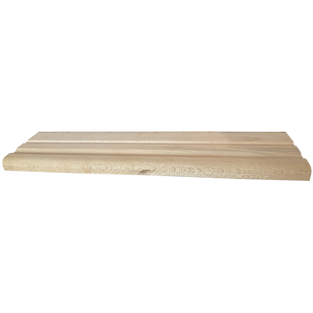 Plinta profilata PRO MOBILA, lemn de fag, 200 x 8 x 1.8 cm