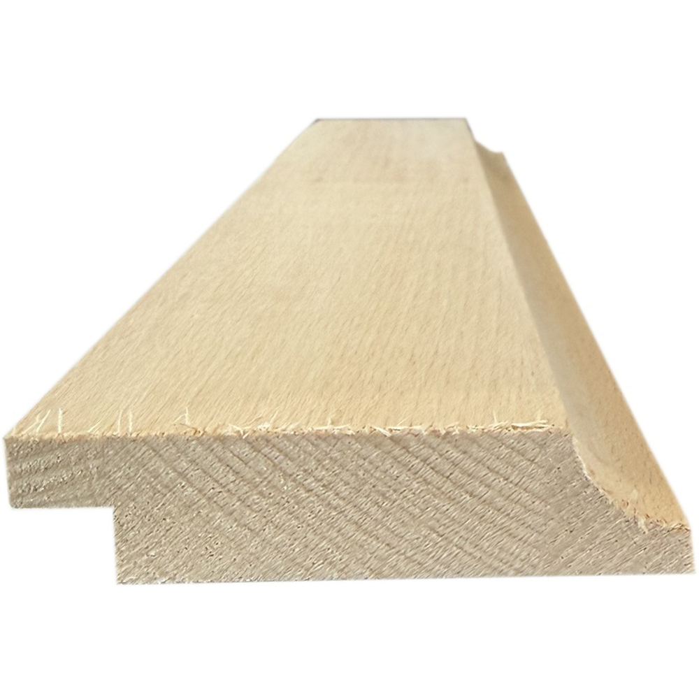 Plinta concava PRO MOBILA, lemn de fag, 200 x 8 x 1.8 cm