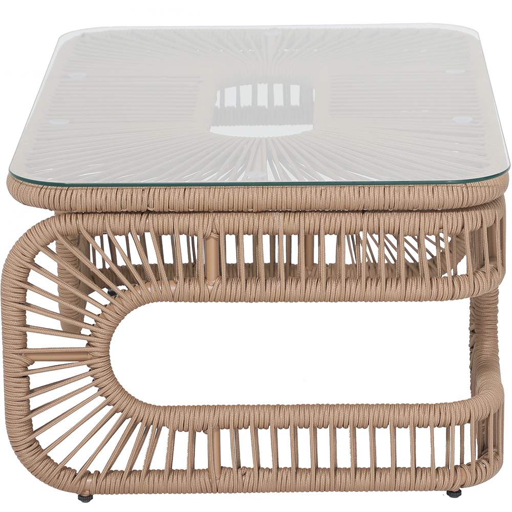 Set mobilier gradina MYRIA, 2 piese, maro