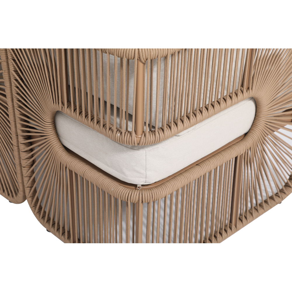 Set mobilier gradina MYRIA, 2 piese, maro