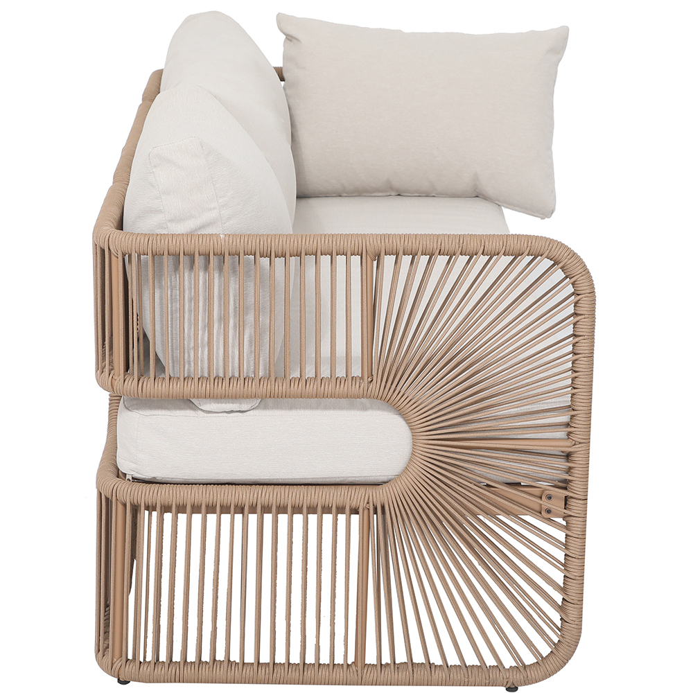 Set mobilier gradina MYRIA, 2 piese, maro