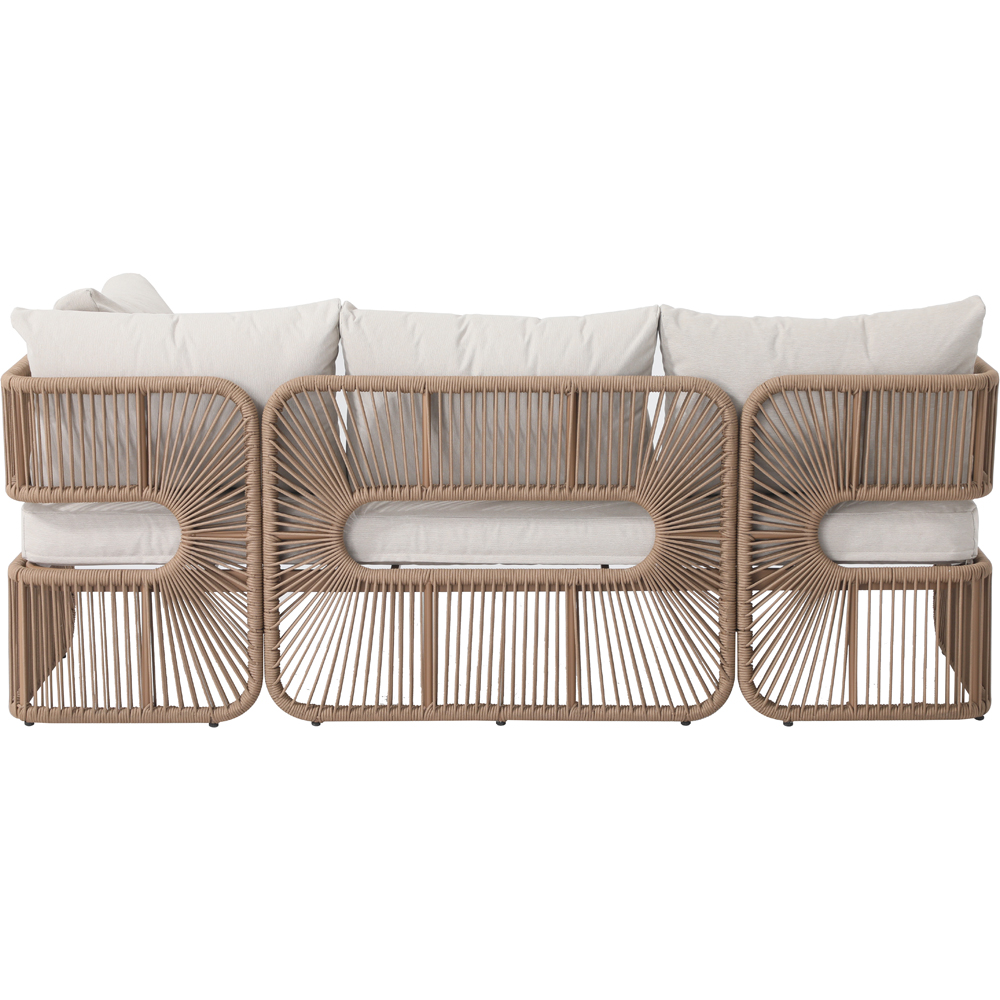 Set mobilier gradina MYRIA, 2 piese, maro