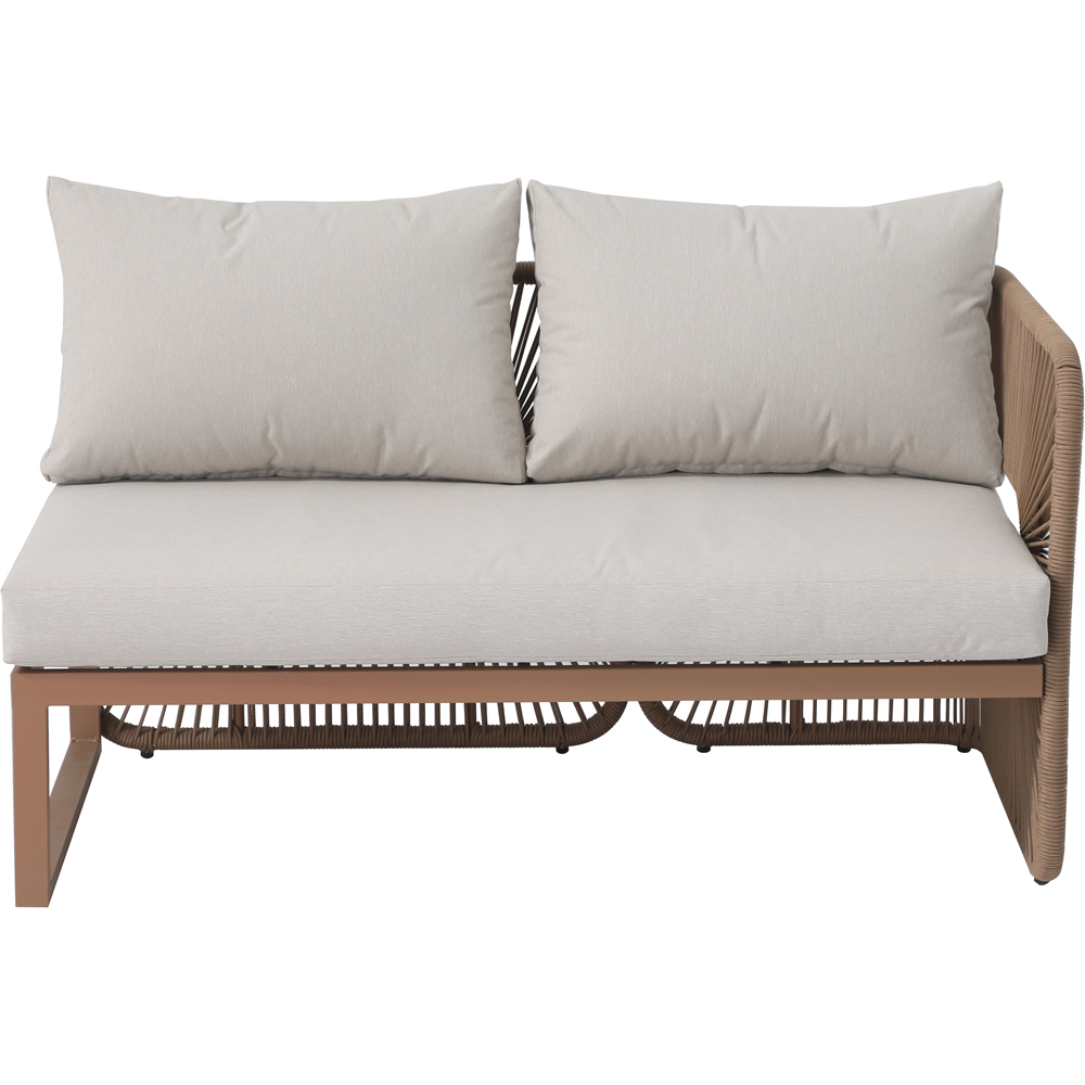 Set mobilier gradina MYRIA, 2 piese, maro