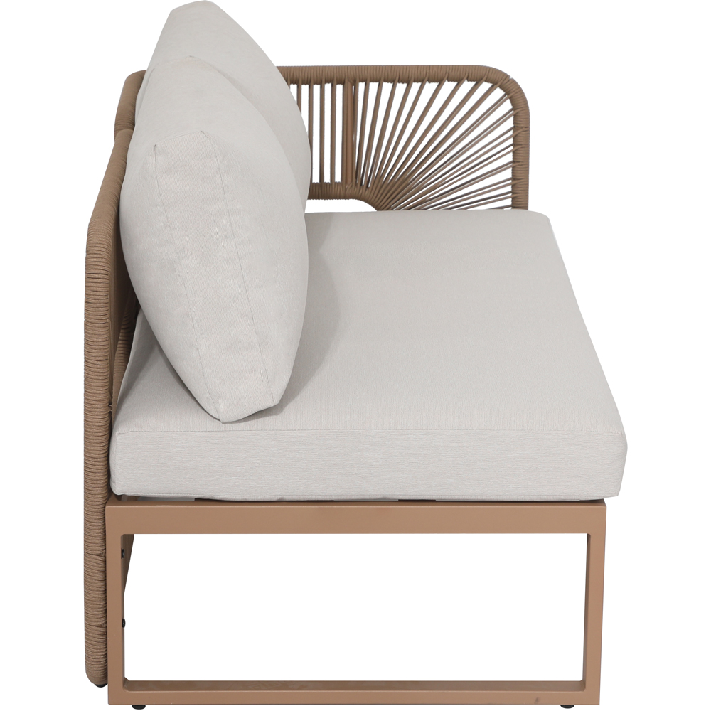 Set mobilier gradina MYRIA, 2 piese, maro