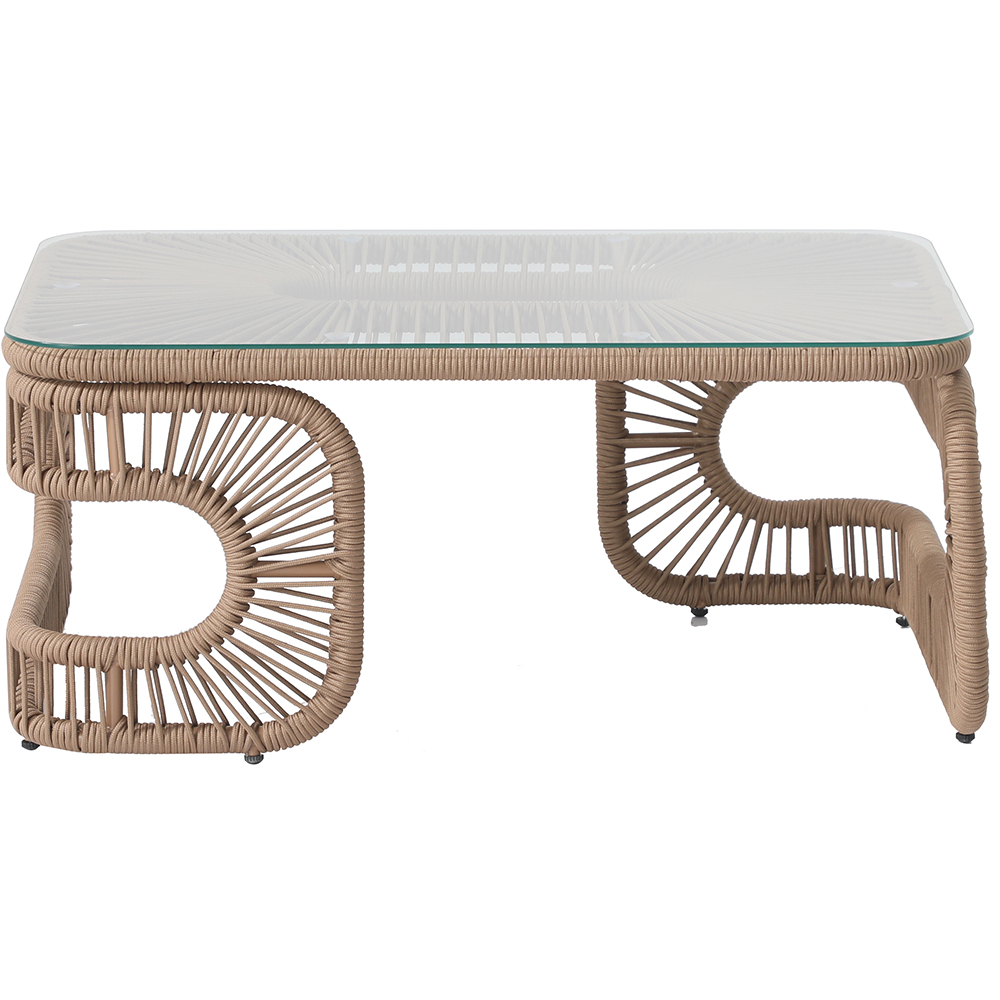 Set mobilier gradina MYRIA, 2 piese, maro