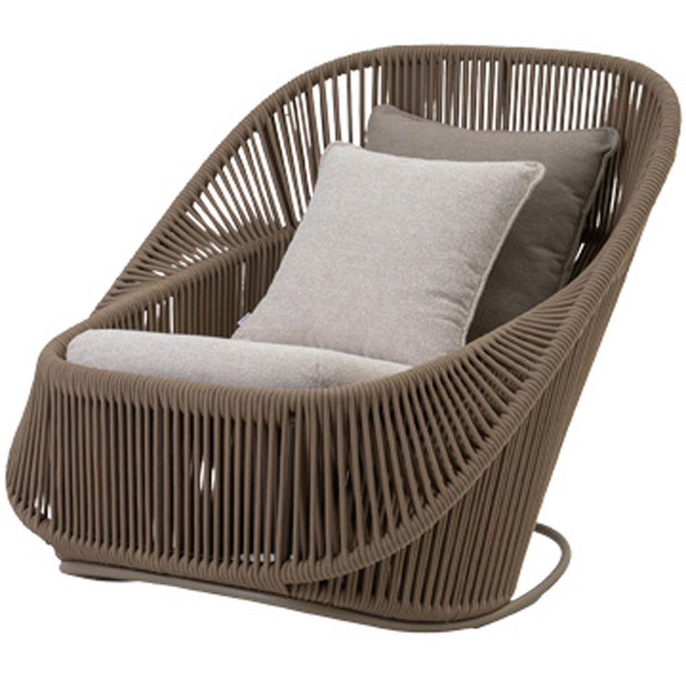 Scaun relaxare LIVINTWIST Belvedere, 106.3 x 104.4 x 111 cm, taupe