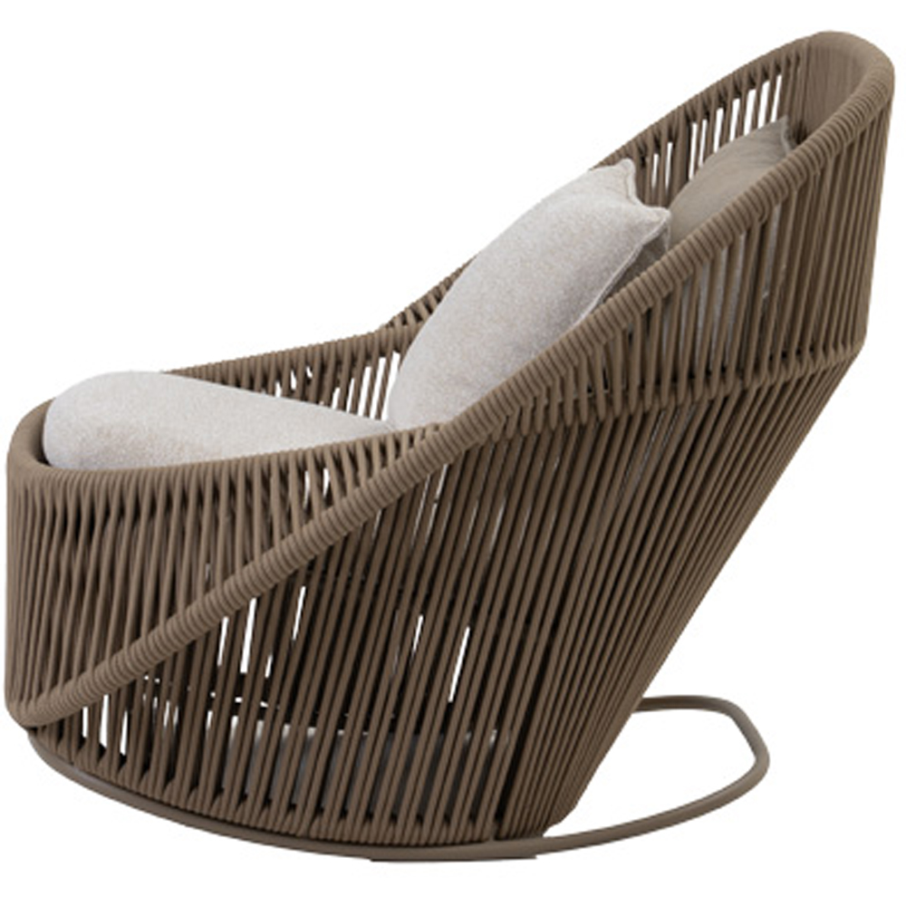 Scaun relaxare LIVINTWIST Belvedere, 106.3 x 104.4 x 111 cm, taupe
