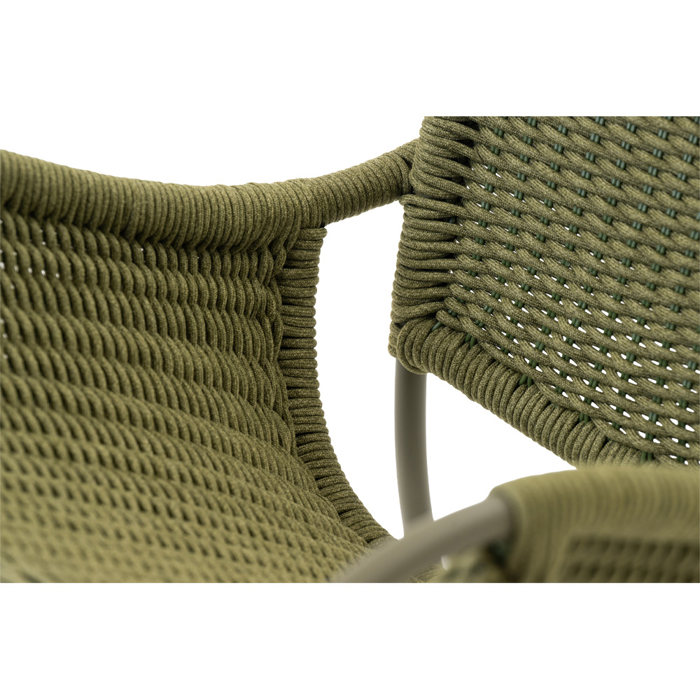 Scaun balansoar LIVINTWIST Apsaras, 66 x 107 x 78.5 cm, verde deschis