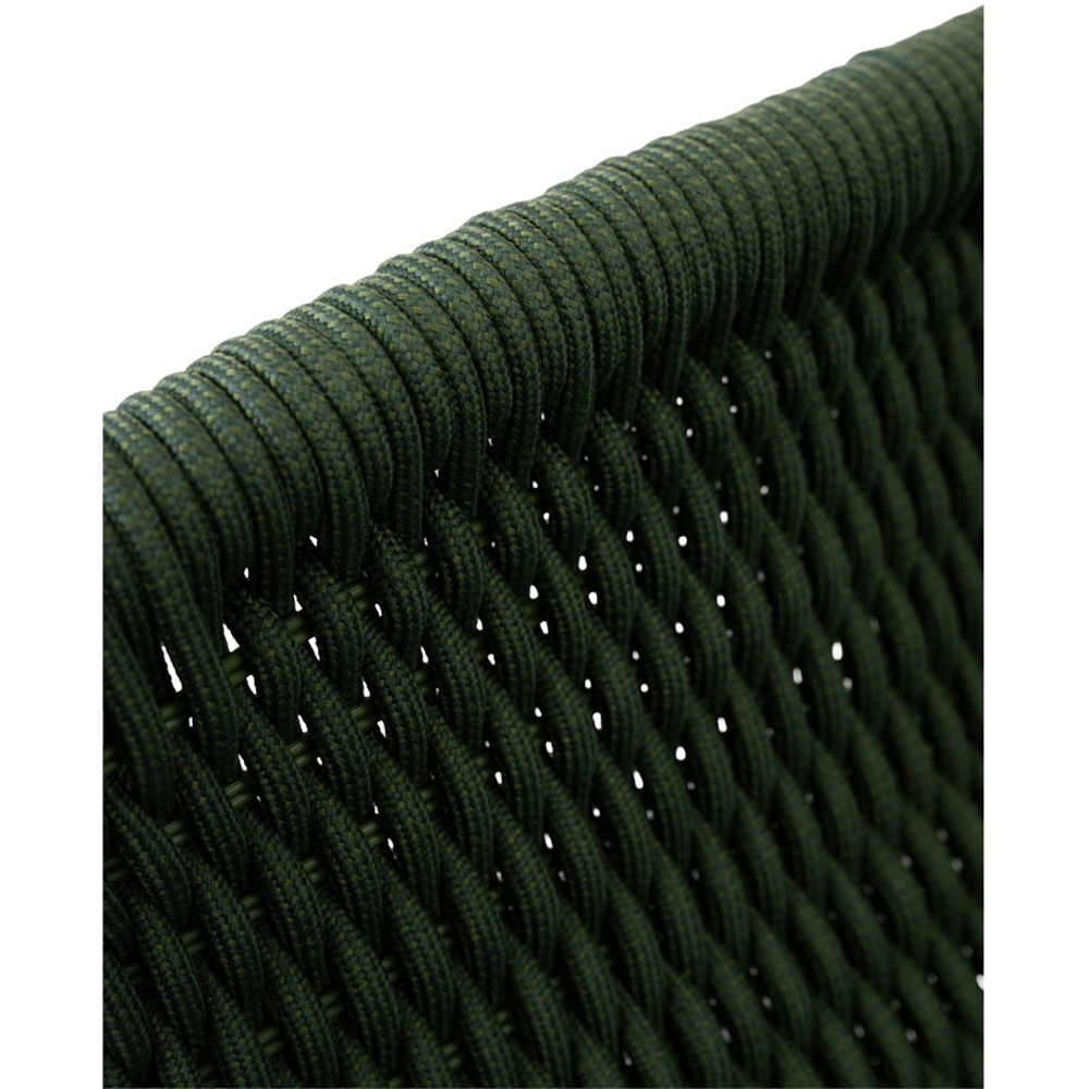 Scaun balansoar LIVINTWIST Apsaras, 66 x 107 x 78.5 cm, verde inchis