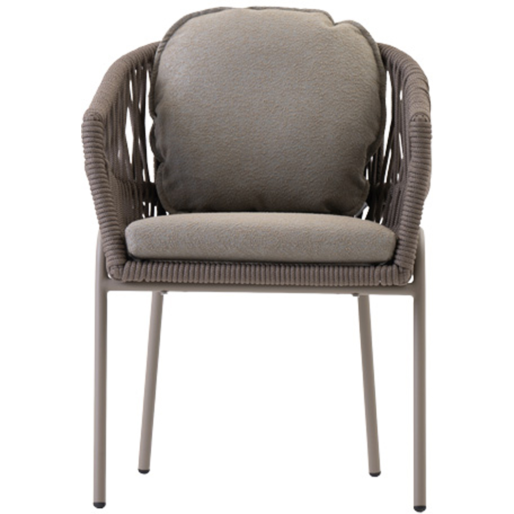 Scaun LIVINTWIST Rock, 61 x 78.5 x 60 cm, taupe