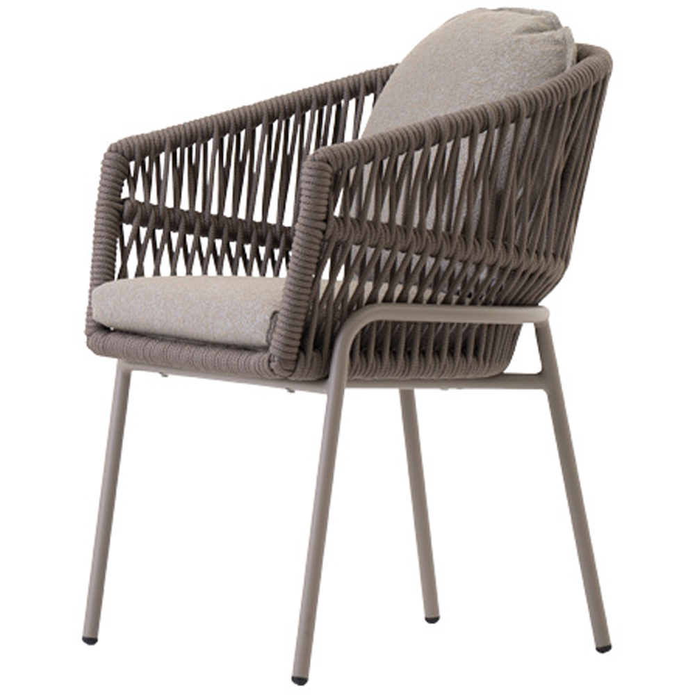 Scaun LIVINTWIST Rock, 61 x 78.5 x 60 cm, taupe