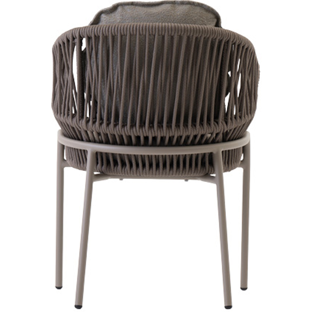 Scaun LIVINTWIST Rock, 61 x 78.5 x 60 cm, taupe