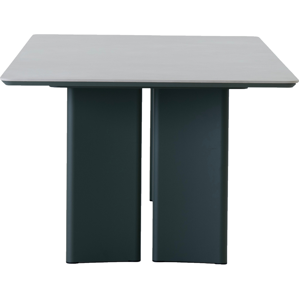 Masa terasa LIVINTWIST Victory, aluminiu, 240 x 110 x 75 cm, verde