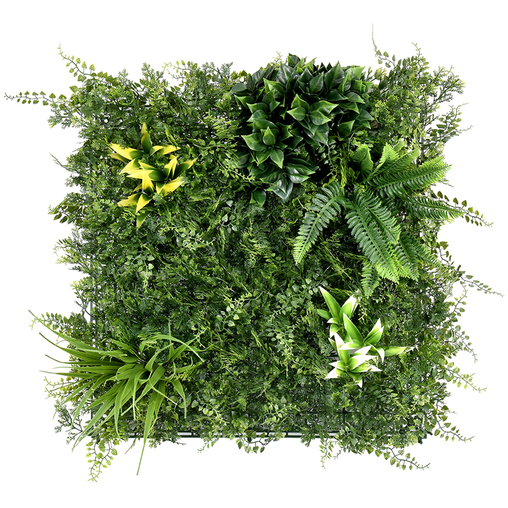 Panou gard Dense Fern, 50 x 50 cm, verde