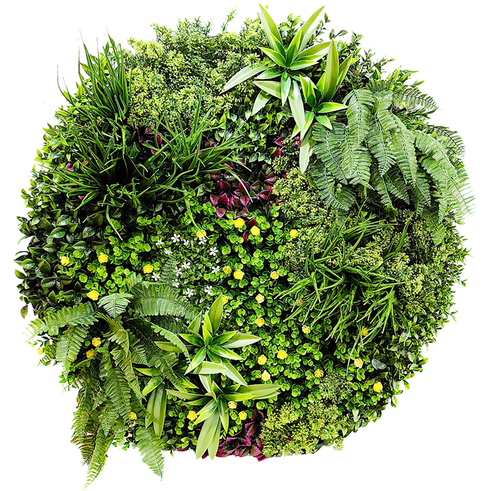 Rama decorativa cu plante artificiale MYRIA Wonderland, D80 cm