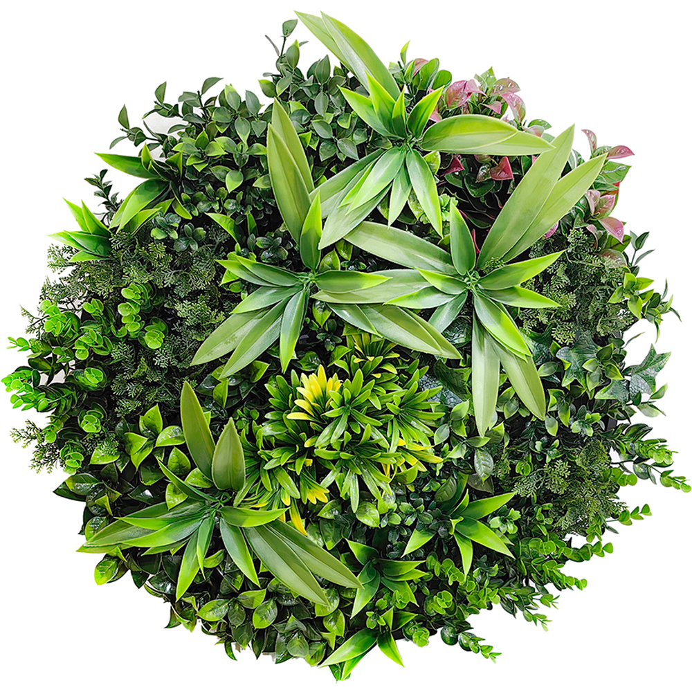 Rama decorativa cu plante artificiale MYRIA Fireworks, D80 cm