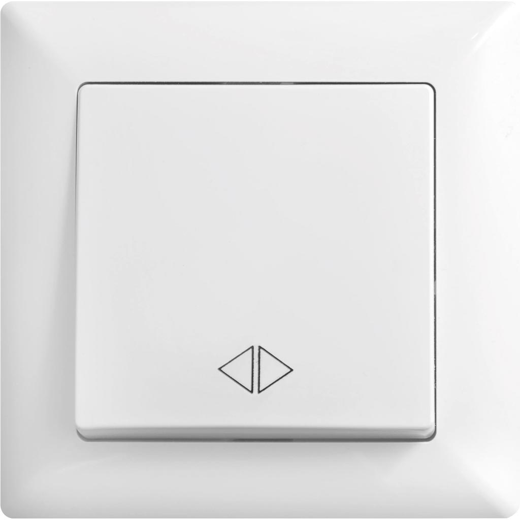 Intrerupator cap cruce, 10 A, 220 V, alb Gunsan Visage