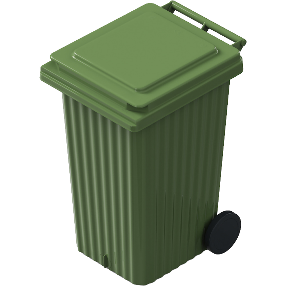 Europubela WAVE, cu evacuare, plastic, 240 l, verde