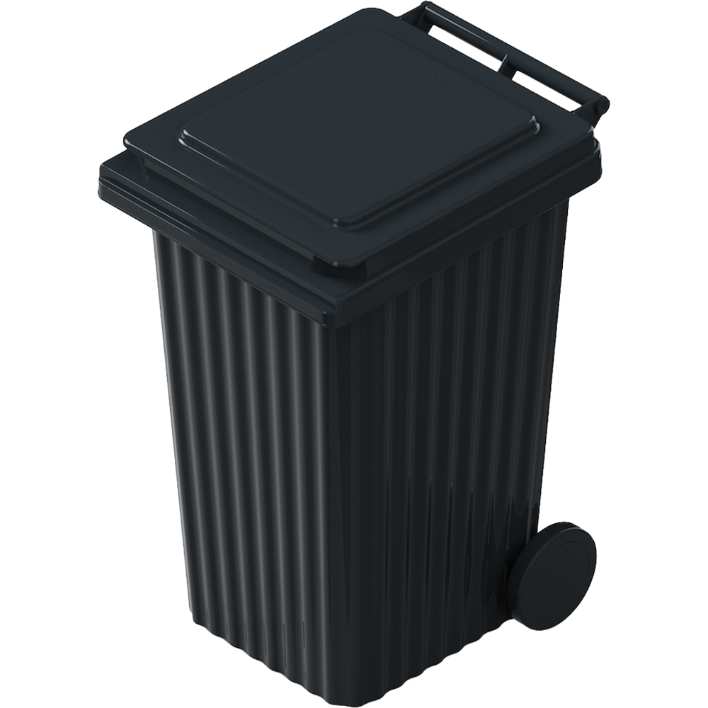 Europubela WAVE, plastic, 240 l, gri inchis